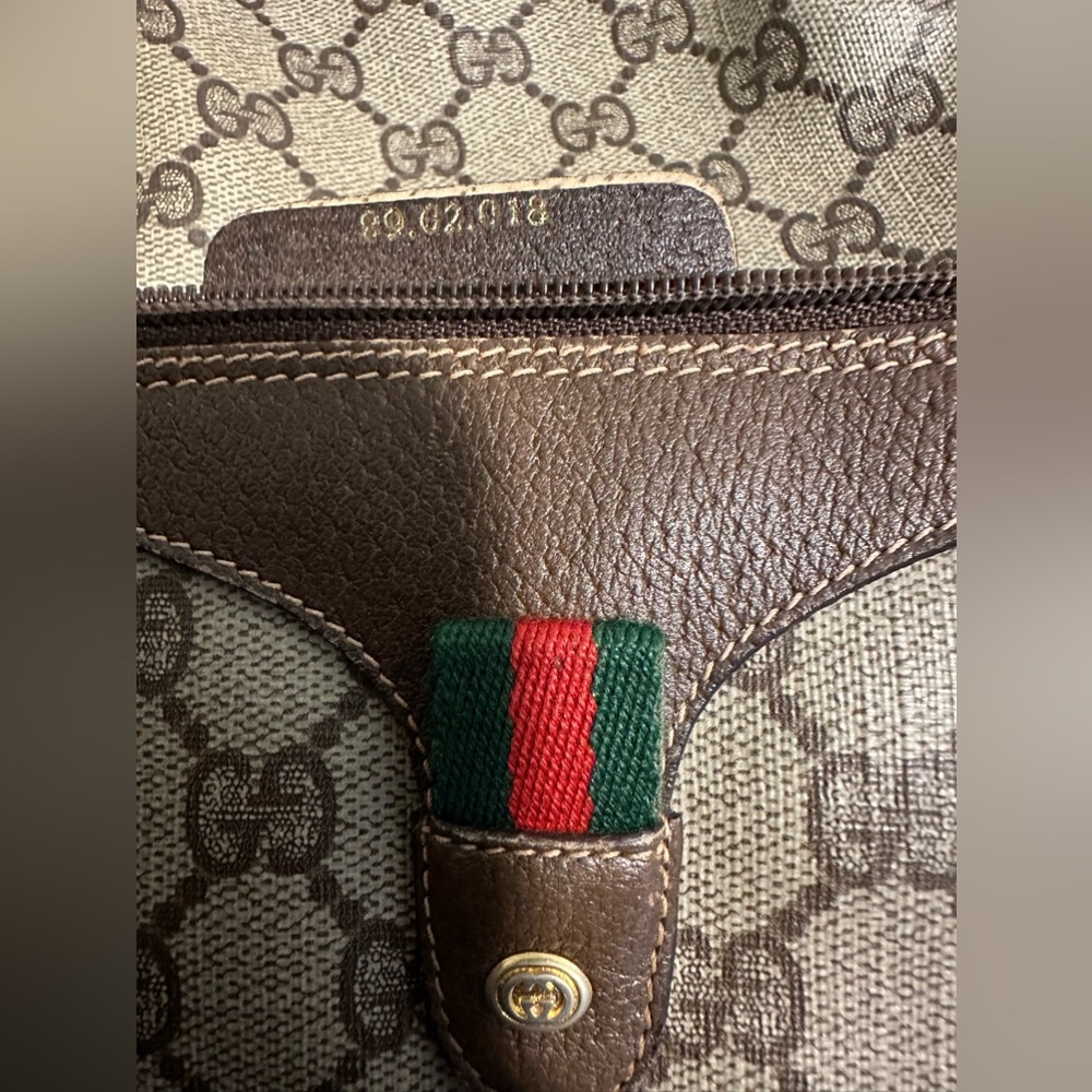 ***Sold***Gucci Canvas Web - Picture 3 of 12